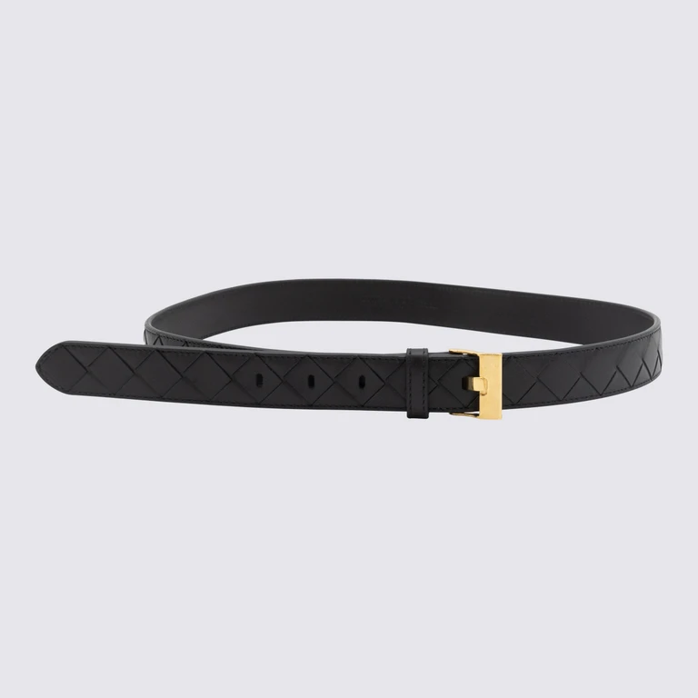 Bottega Veneta Belts Black/brass _le - Women