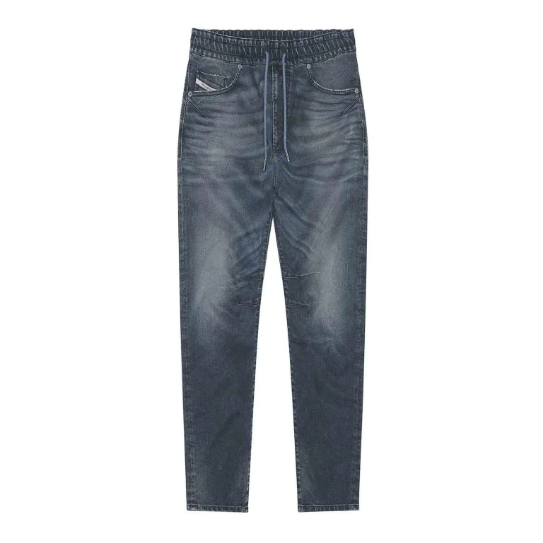 Diesel Jean Droit - Foncé Délavé