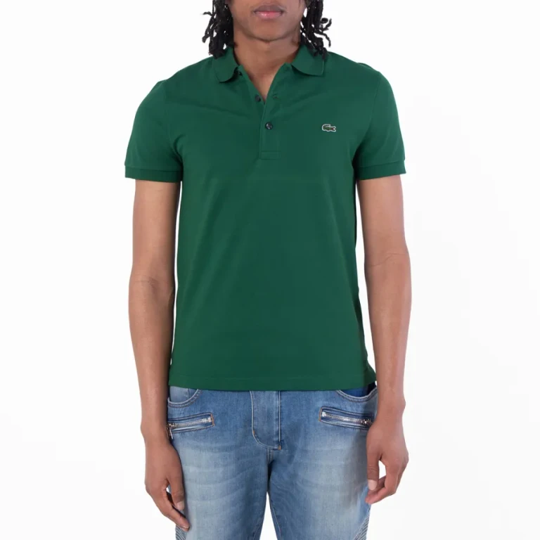 Lacoste Stretch Pique Short-Sleeve Slim Fit Polo Shirt