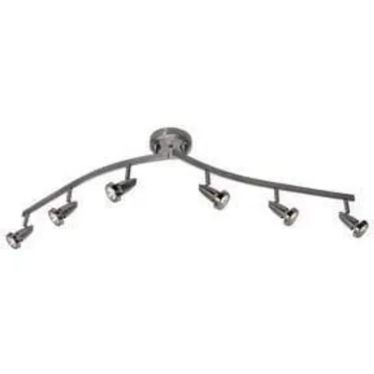 Access Mirage 6-Light 3" Ceiling Light in Brushed Steel