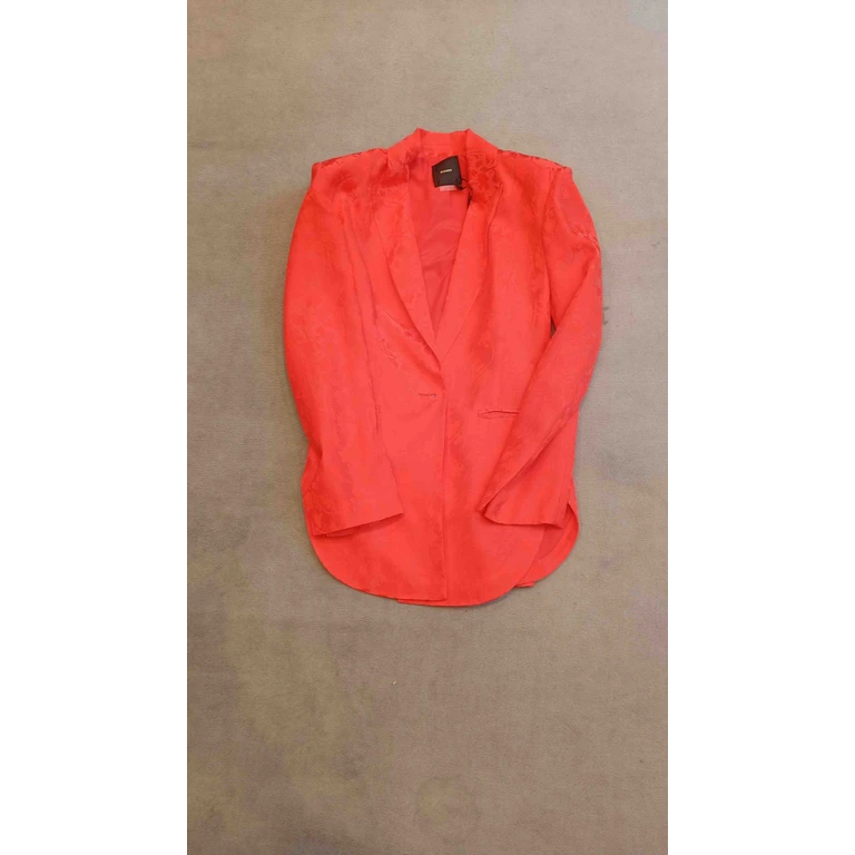Pinko Castelnovo Giacca Jacquard Yellow & Orange Jacket - Women