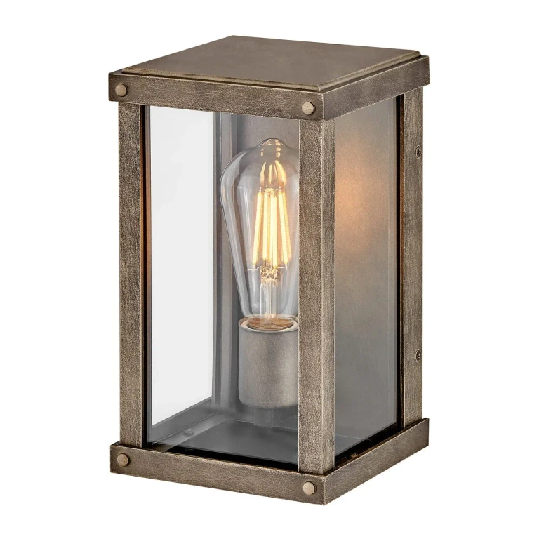 Burnished Bronze LED Wall Mount from the Beckham Collection