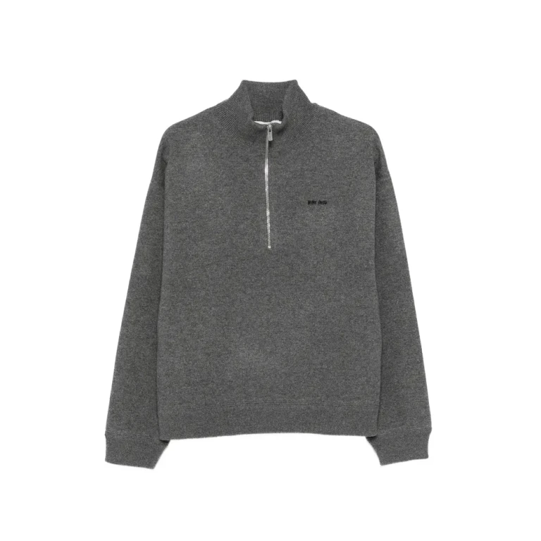 Miu Miu Half-zip Sweater