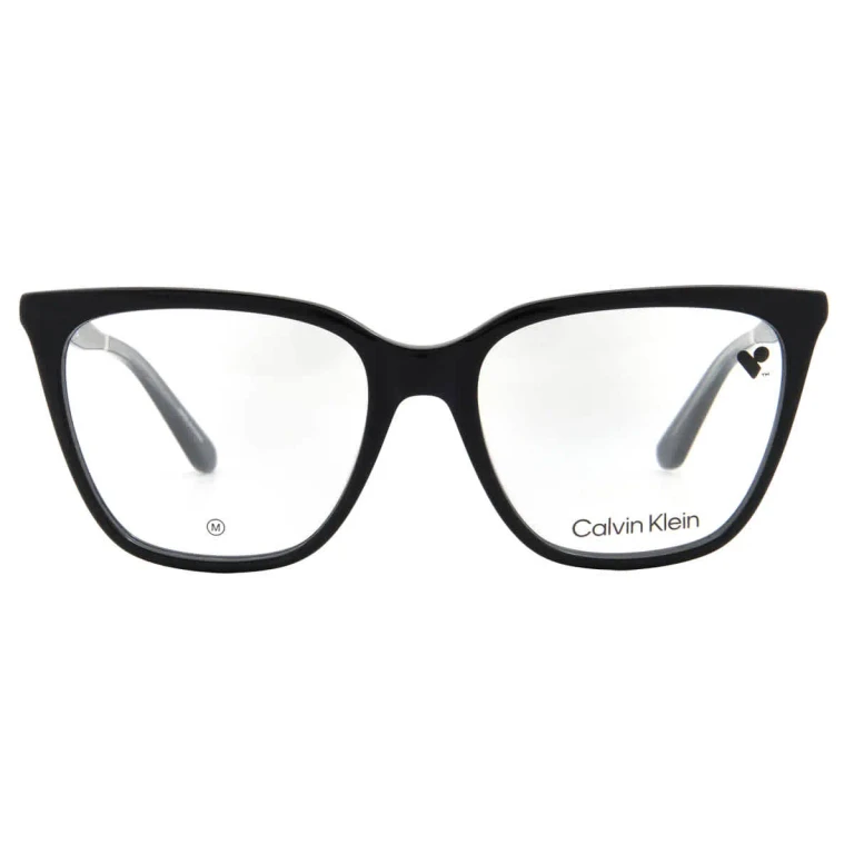 Calvin Klein Demo Square Ladies Eyeglasses CK23513 001 54