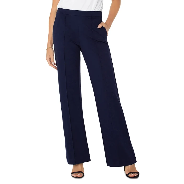 Liverpool Los Angeles Pull On Wide Leg Pants