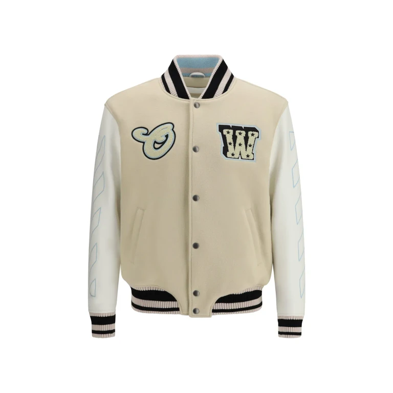 Off-White Varsity Star Logo Jacket