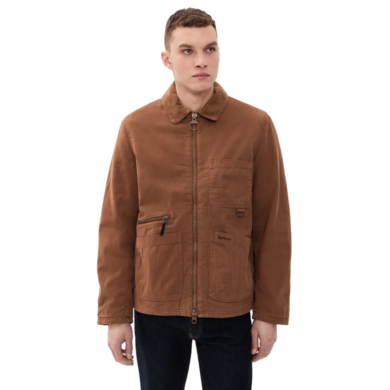 Barbour Cove 工装夹克 Umber M码
