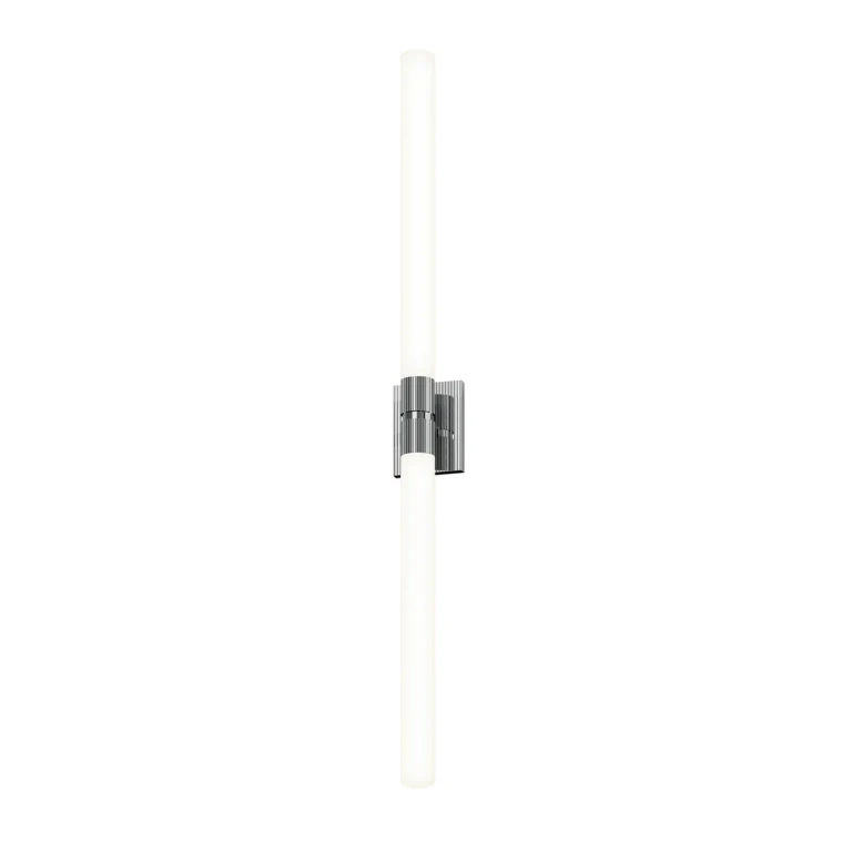 Polished Chrome LED Bathroom Vanity Light from the Scepter Collection