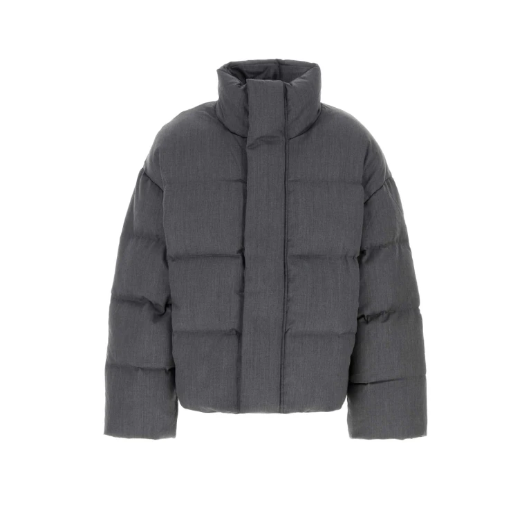 Entire Studios Dark Grey Wool Down Jacket