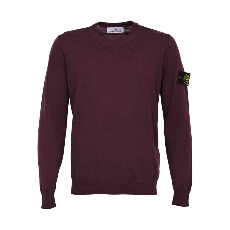 Stone Island Pull Col Rond - Violet