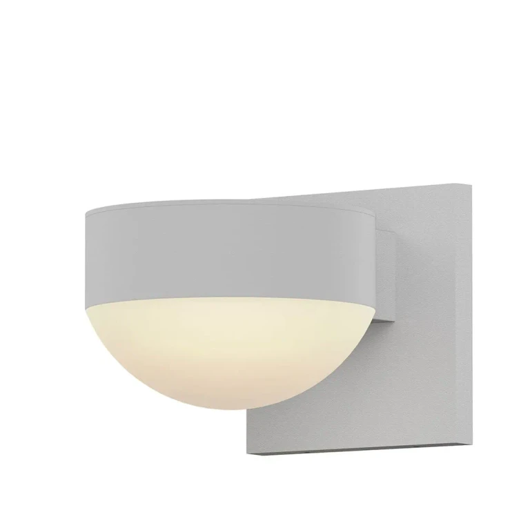 REALS 3.25" LED Wall Sconce in Textured White