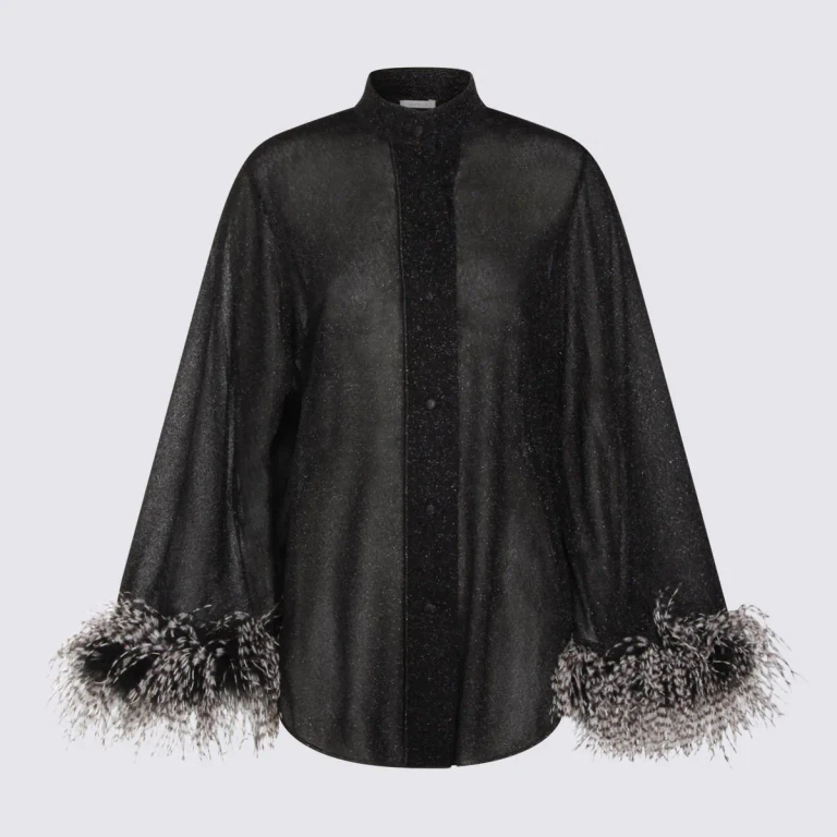 Oseree Black Lumiere Shirt