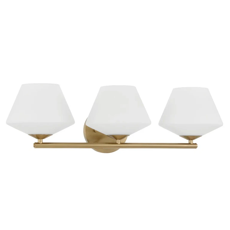 Alturas Gold Bathroom Vanity Light from the Celestial Valley Collection