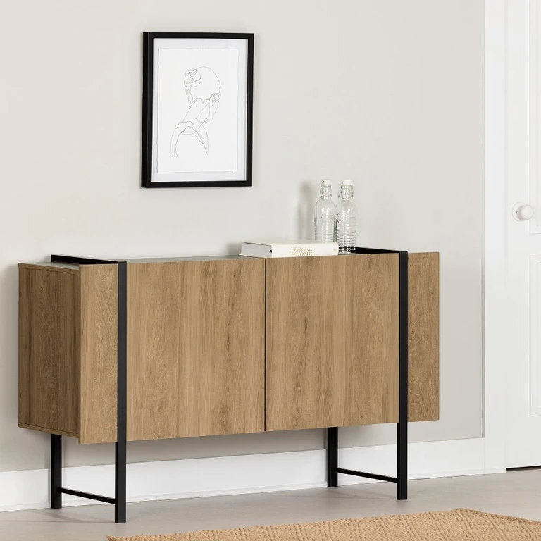 Mezzy Light Brown Sideboard