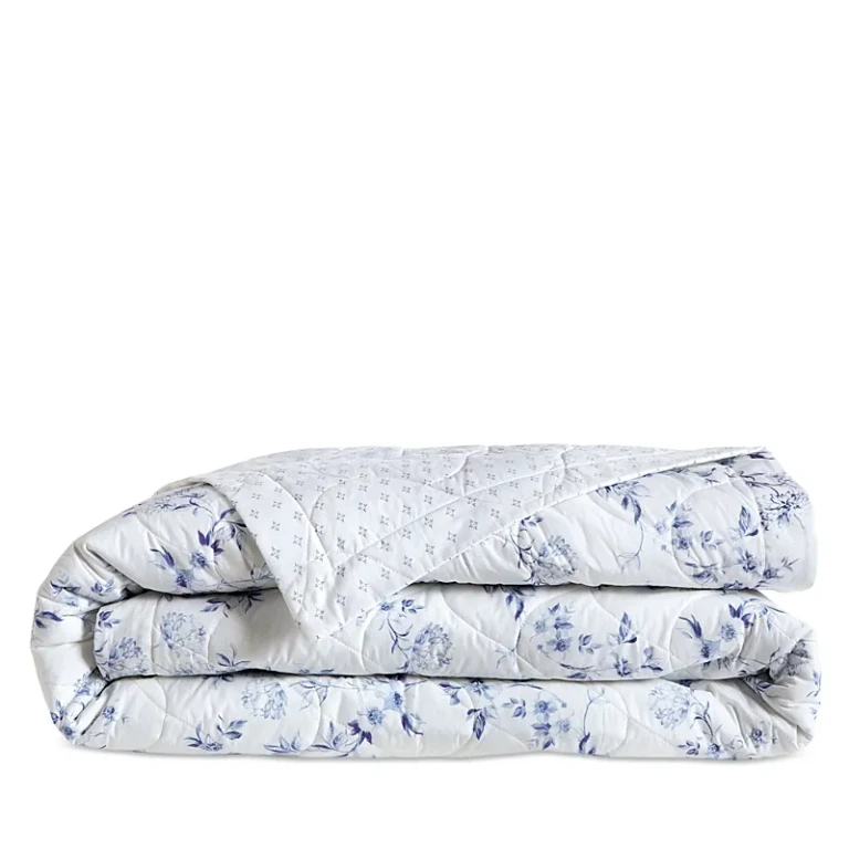 Anne de Solene Malacca Printed Coverlet, King