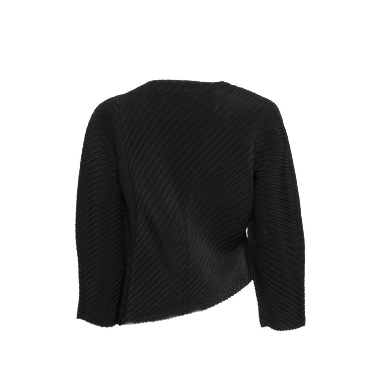 Issey Miyake Sweaters Black Polyester - Women