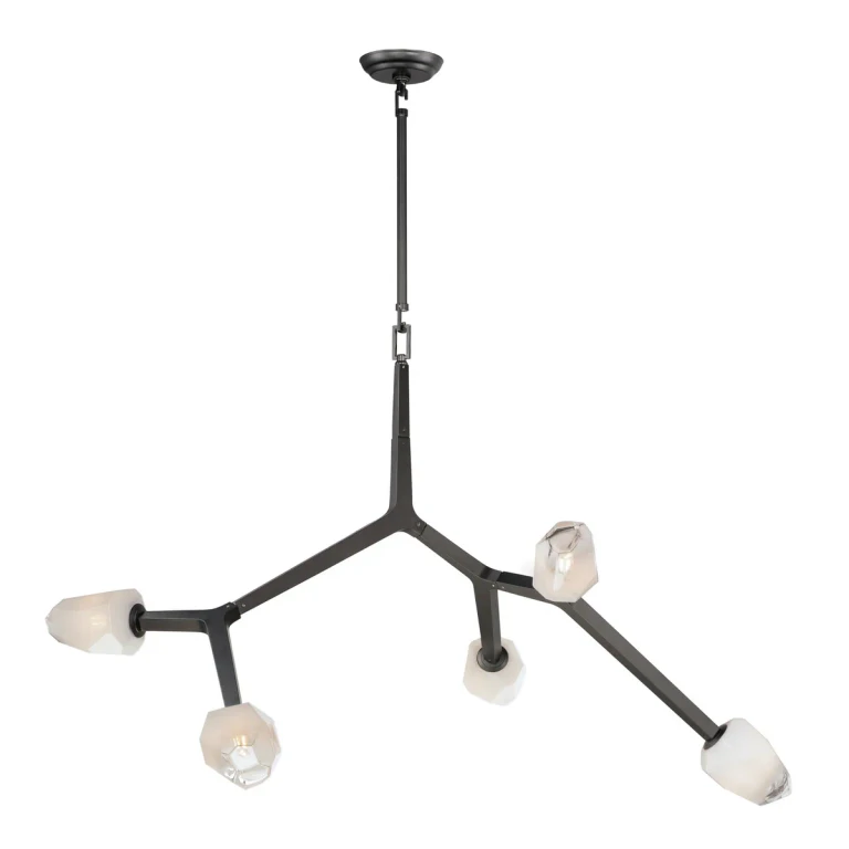 Black LED Pendant from the Blossom Collection