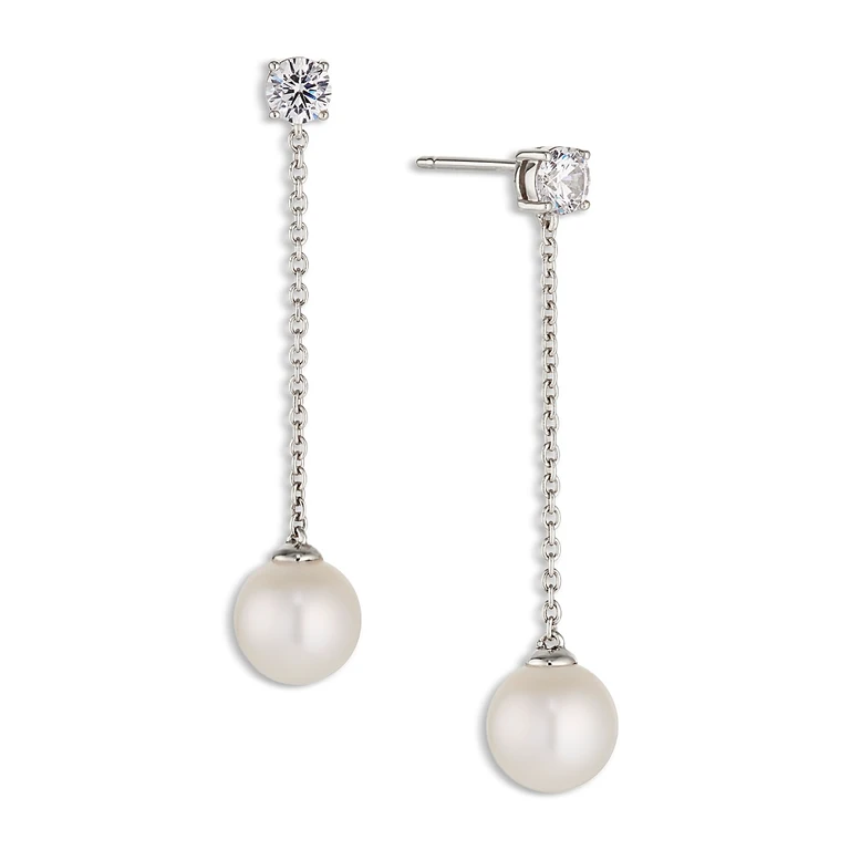 Nadri Cultured Freshwater Pearl Drop Earrings