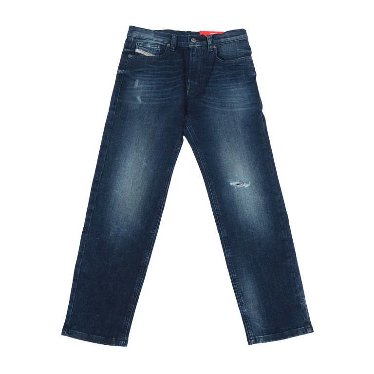 Diesel Kids 5 Pockets Blue Cotton Elastane Jean