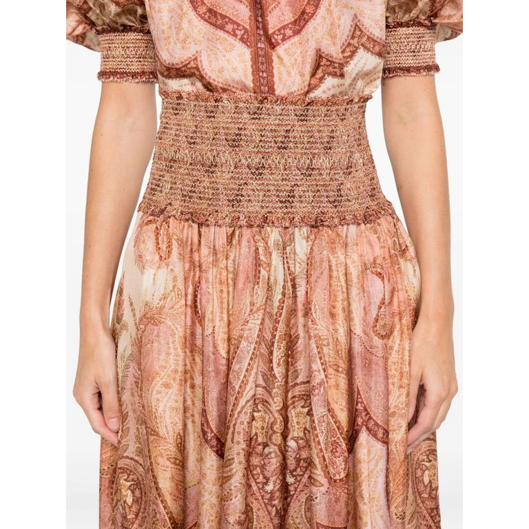 Zimmermann Skirts Red Silk - Damen