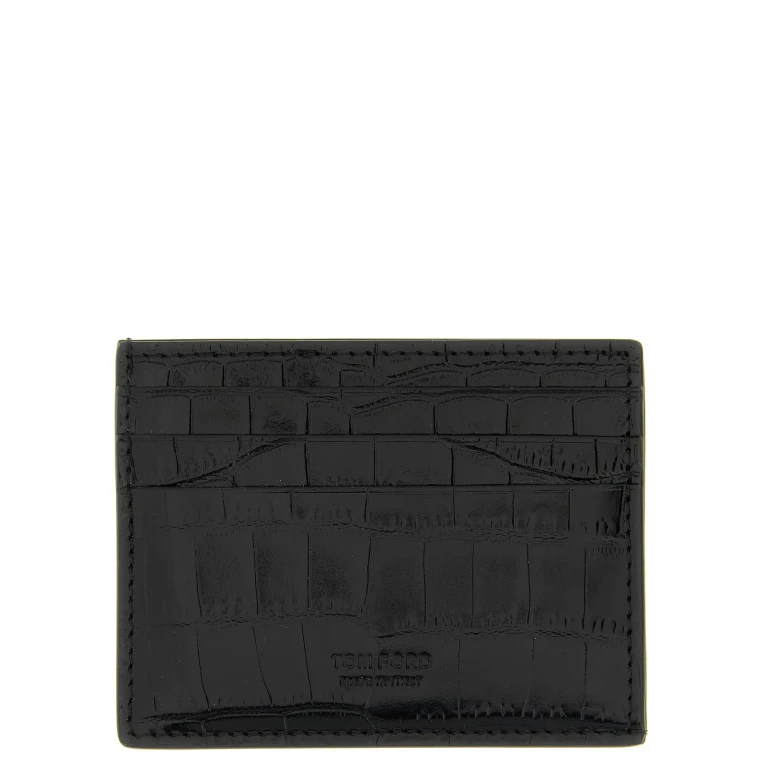 Tom Ford Crocodile Leather Card Holder