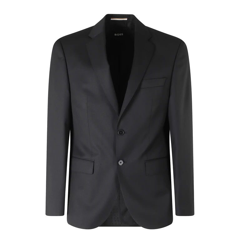 Hugo Boss H Jeckson B1 Black Lana Vergine Giacca - Men