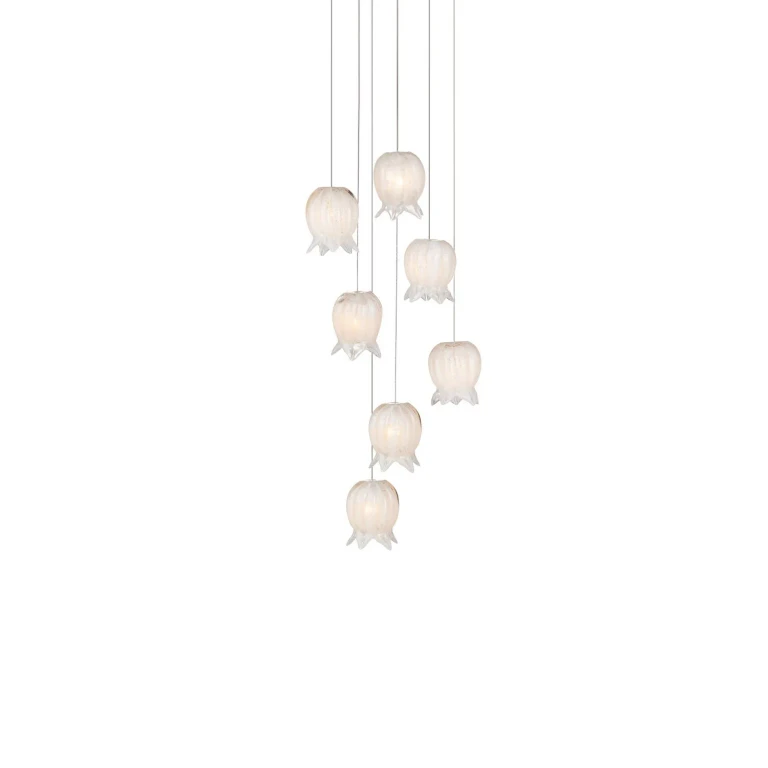 White Silver Pendant from the Polpo Collection