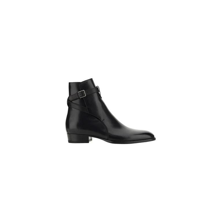 Saint Laurent Wyatt Jodhpur Ankle Boots