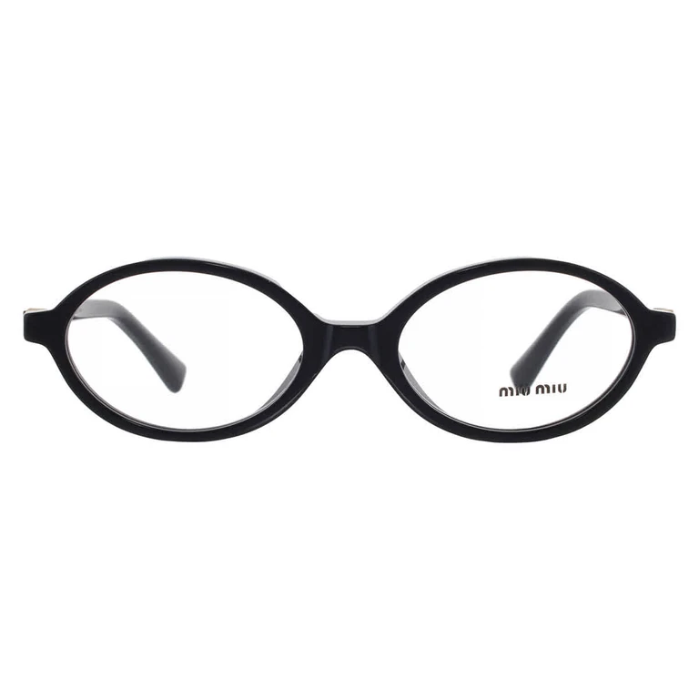 Demo Oval Ladies Eyeglasses MU 01XV 1AB1O1 50
