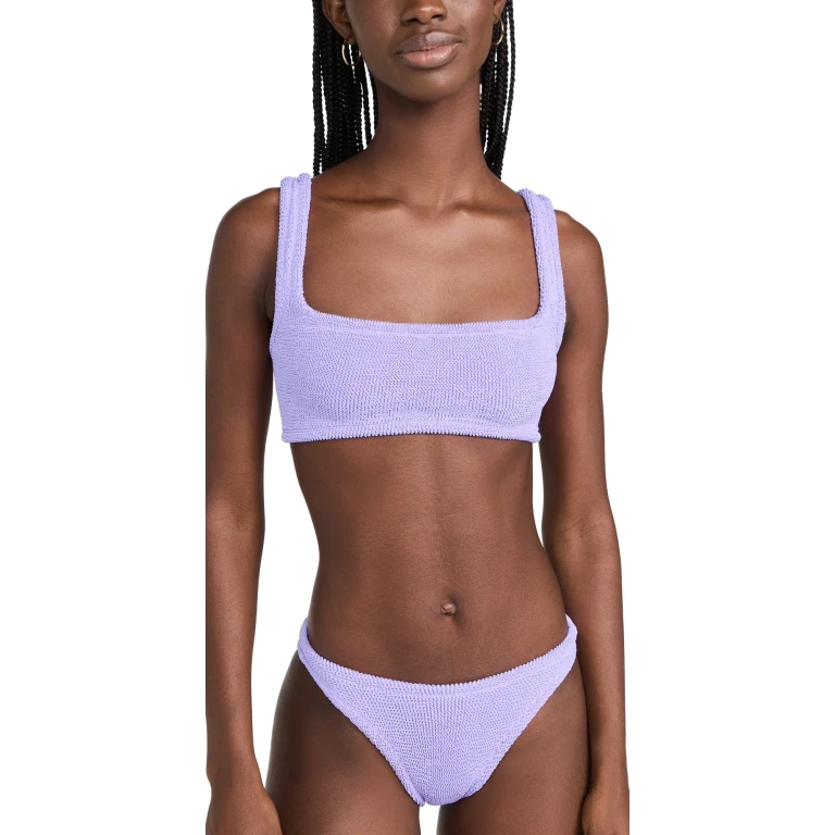 Hunza G Xandra 比基尼套装 淡紫色