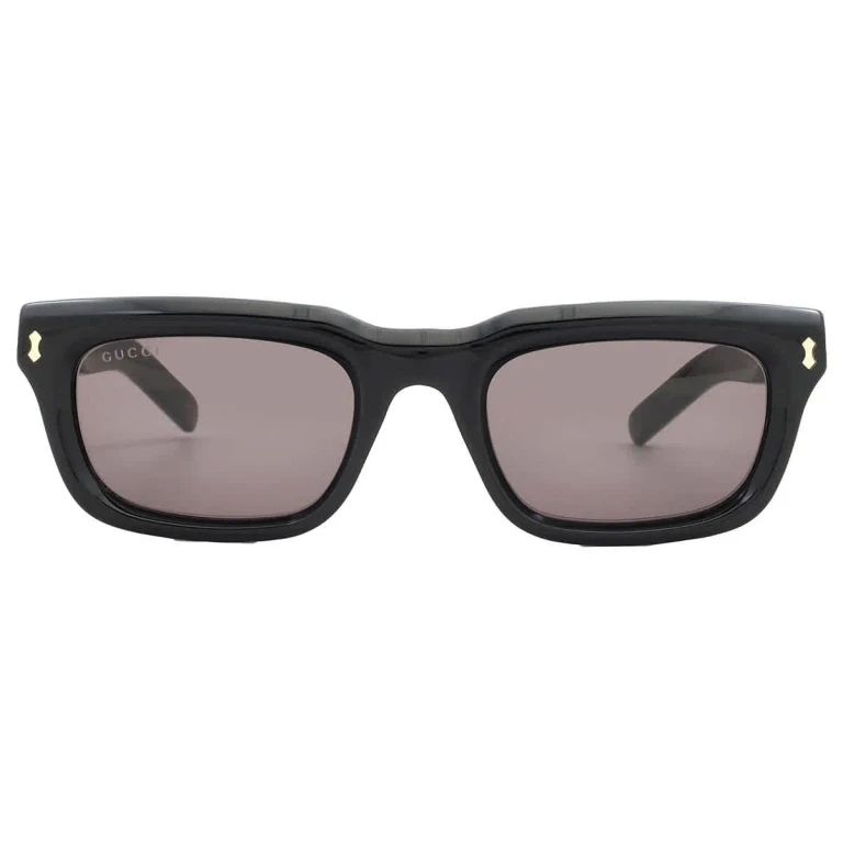 Gucci Grey Rectangular Mens Sunglasses GG1524S 001 51