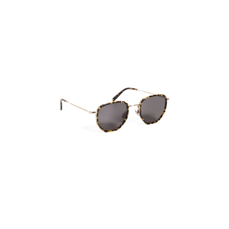 Illesteva Hunter Ace Flame Sunglasses Flame/Gold One Size