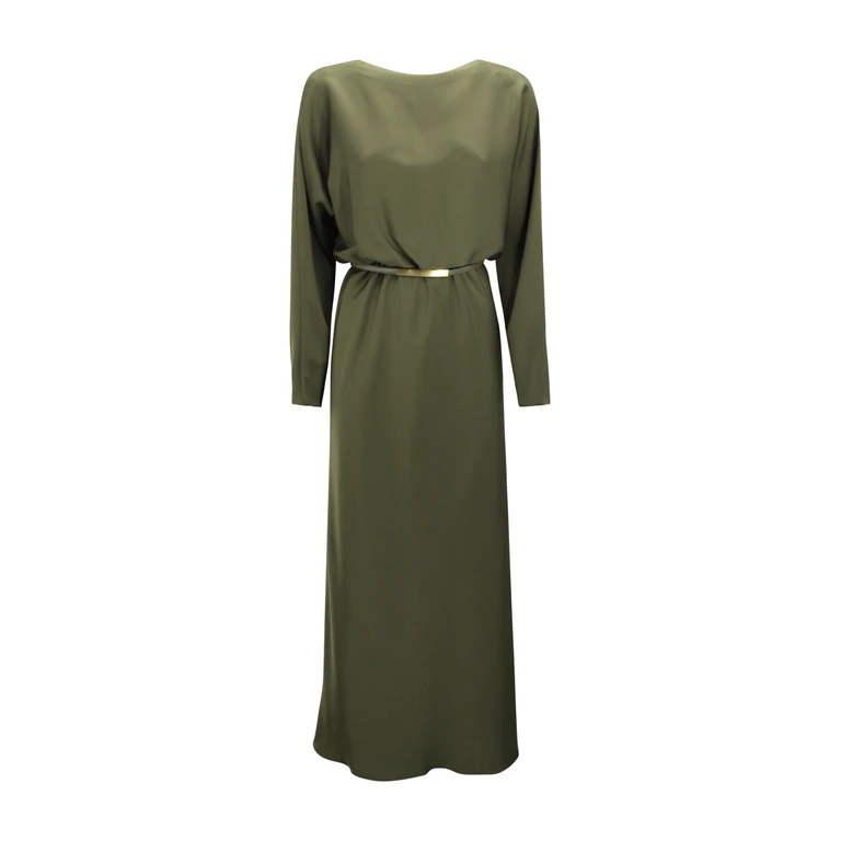 Max Mara Studio Dresses Green Triacetato - Women