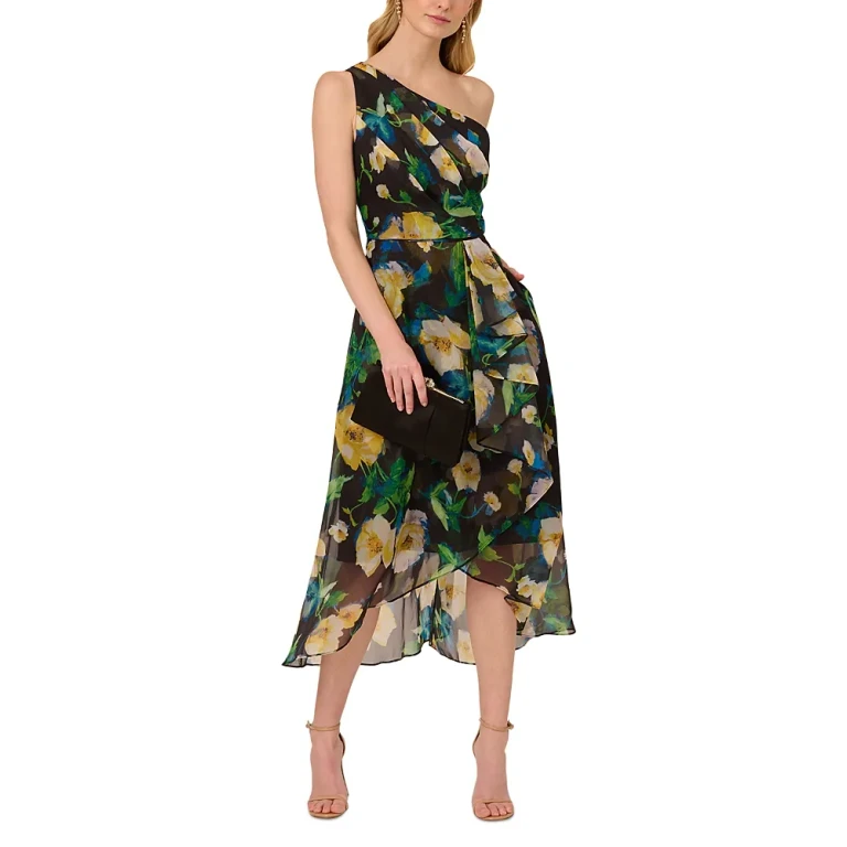 Adrianna Papell High Low Dress