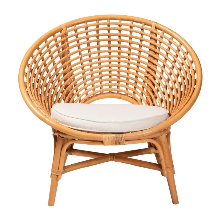 Aerin Natural Rattan Accent Chair