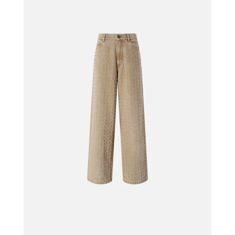 Pinko - Jean marron clouté