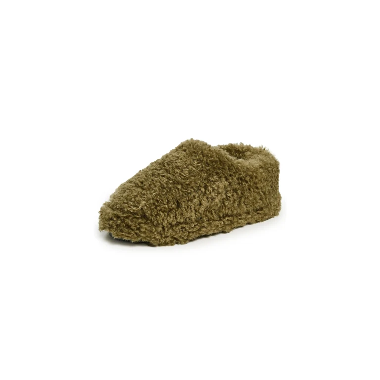 Apparis Misha Bouclette Slippers Camel 8
