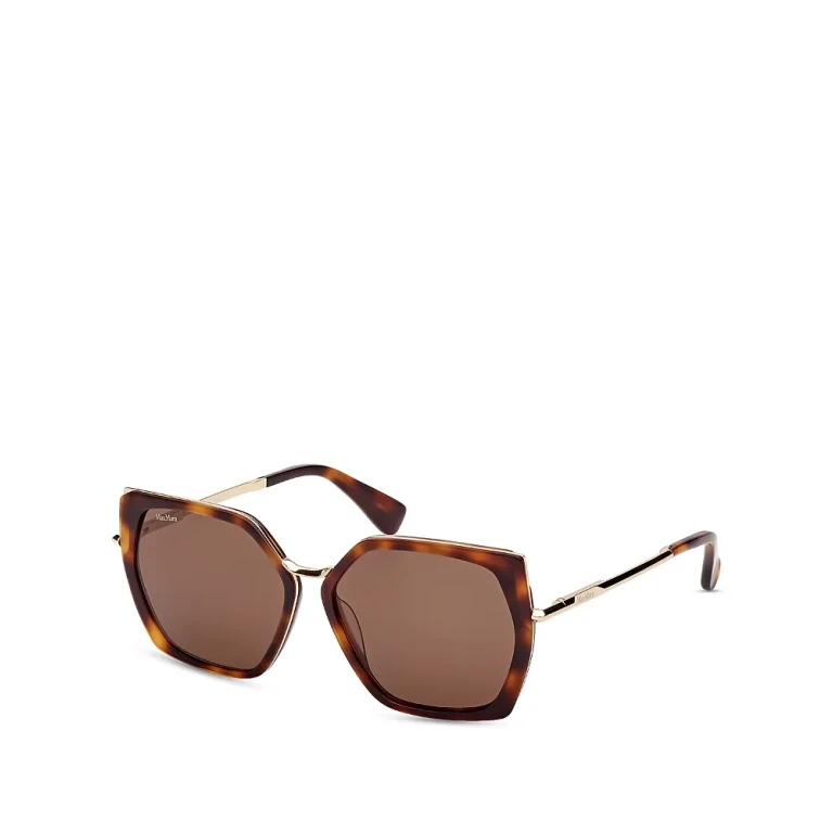 Max Mara Miller Geometric Sunglasses, 56mm