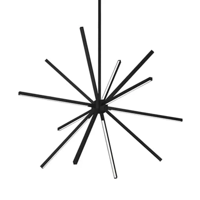 Sirius Minor LED Contemporary Chandelier in Black