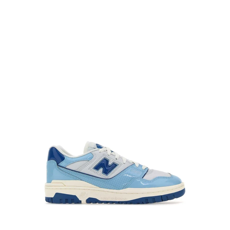 New Balance Multicolor Leather 550 Sneakers Chromeblue - Women