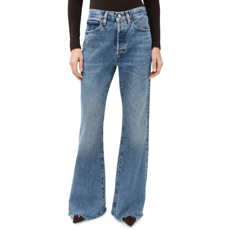 FRAME The Lax Jeans Numeral Raw Fray 27