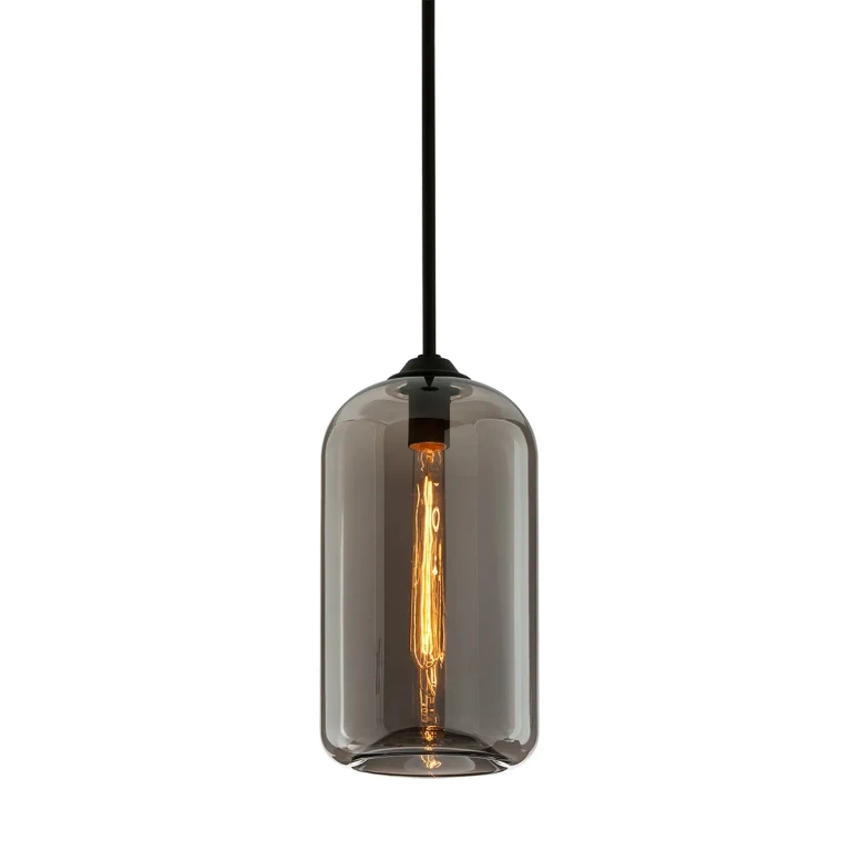 Soft Black Pendant from the District Collection