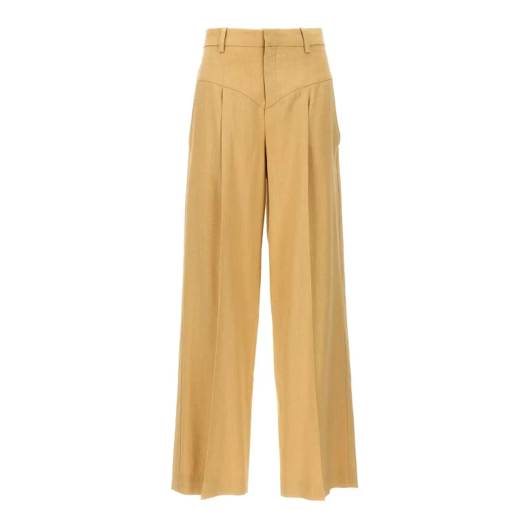 Isabel Marant Staya Pantalones de pierna ancha