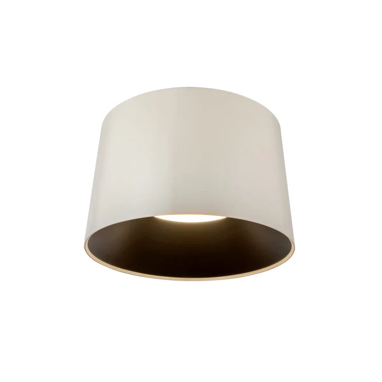 Pearl White LED Flush Mount from the Etta Collection