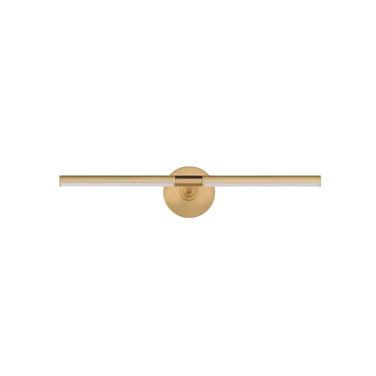 Gold LED Picture Light from the Dorian Collection