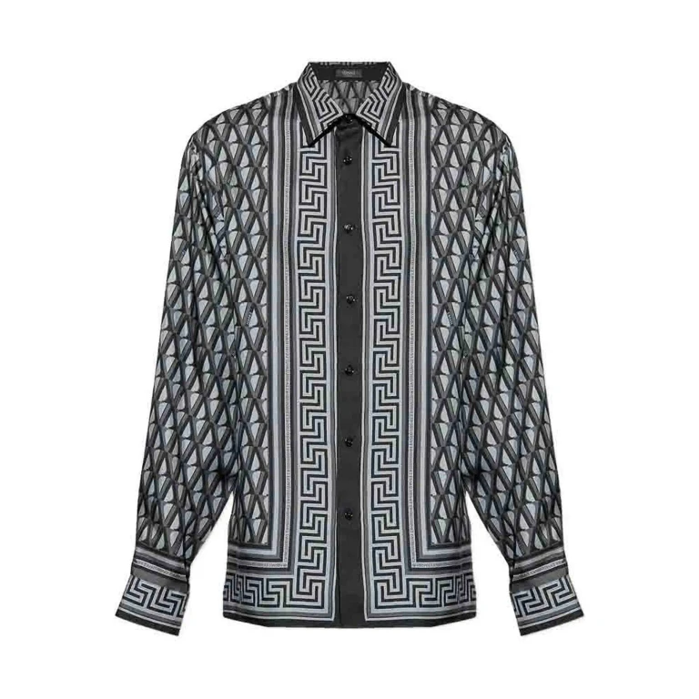 Versace Geometric Print Shirt