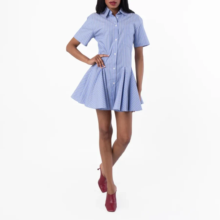 Marni Ruffle Skirt Cotton Dress