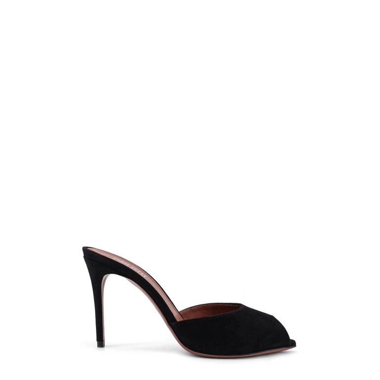 Paris Texas Sandals Black Suede - Women