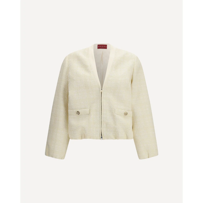 GUCCI Tweed Jacket Female 42