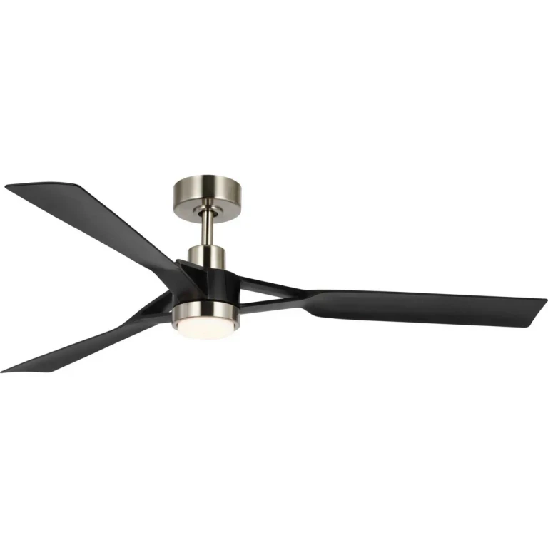 Brushed Nickel 60"Ceiling Fan from the Belen Collection